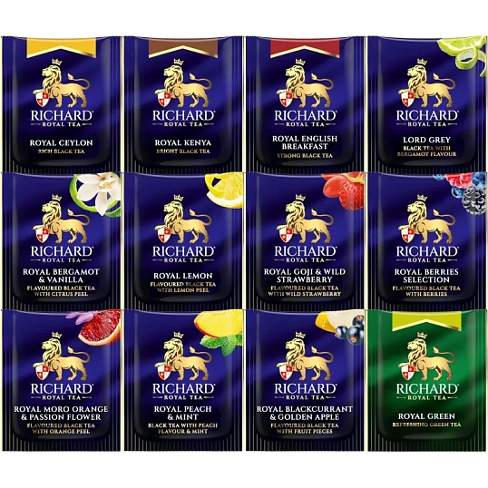 Чай Richard Royal Selection of Premium Teas, 72пак