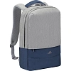 Рюкзак для ноутбука RIVACASE 7562 grey/dark blue 15.6/6