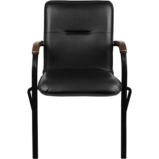 Конференц-кресло UA_EChair SAMBA Black к/з черн./орех (V-4 1.031)