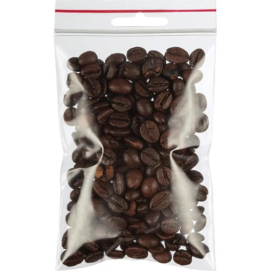 Пакет с замком (Zip Lock) с европодвесом 8 х 12 см, 60 мкм, 100 шт/уп