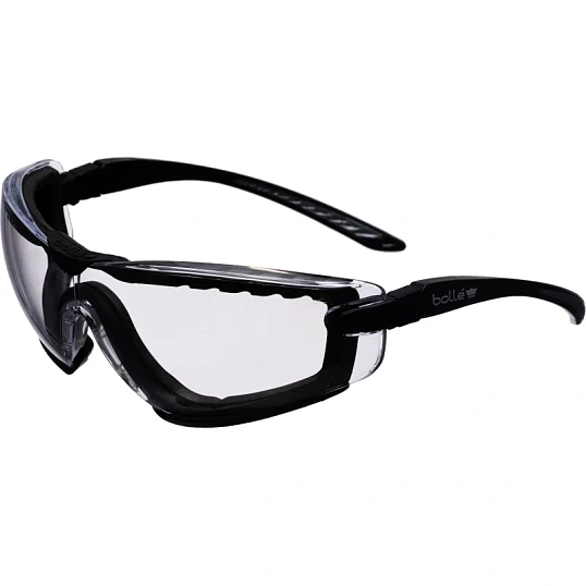 Очки открытые Bolle COBRA, clear дужки и обтюратор PLATINUM (COBFTPSI)