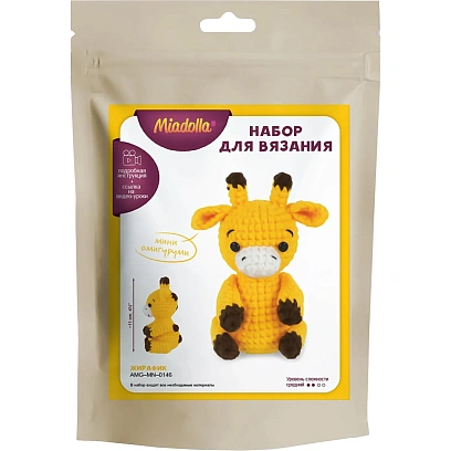 Набор для шитья и вязания Miadolla  Жирафик AMG-MN-0146