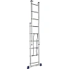 Лестница трехсекционная алюминиевая 3х6 ступеней TOPFORT