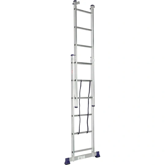 Лестница трехсекционная алюминиевая 3х6 ступеней TOPFORT