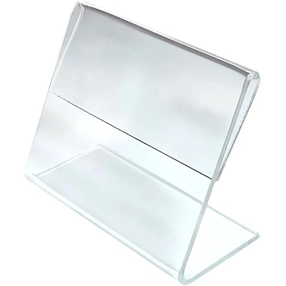 Ценникодержатель настол.д/ценника акрил 60х40мм, 20шт/уп