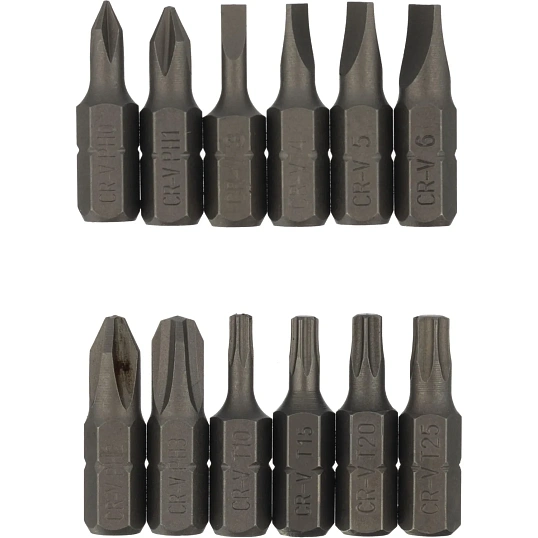 Отвертка складная Topfort со встроен.трещоткой 5Х и бит 13 пред наб(576113)