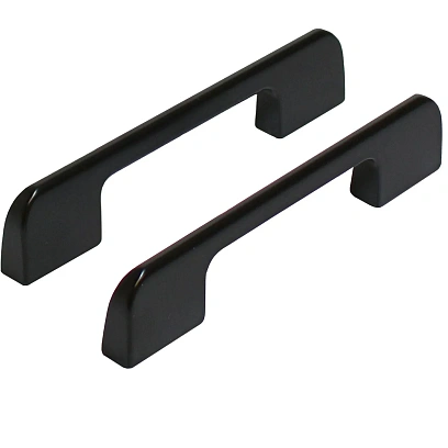 Ручка УЗК_скоба меб.StahlBuro A300-96 (16661) BL матовый черный 2шт/уп