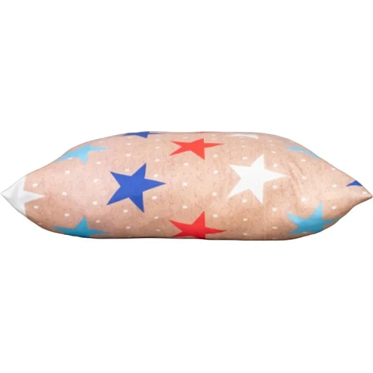 Подушка 70х70 см Эконом (иск.леб.пух/лавсан ПЭ 100%), ассорти