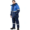 Костюм рабочий зимний муж з43-КБР син/вас (р.48-50) 194-200 (серия З)