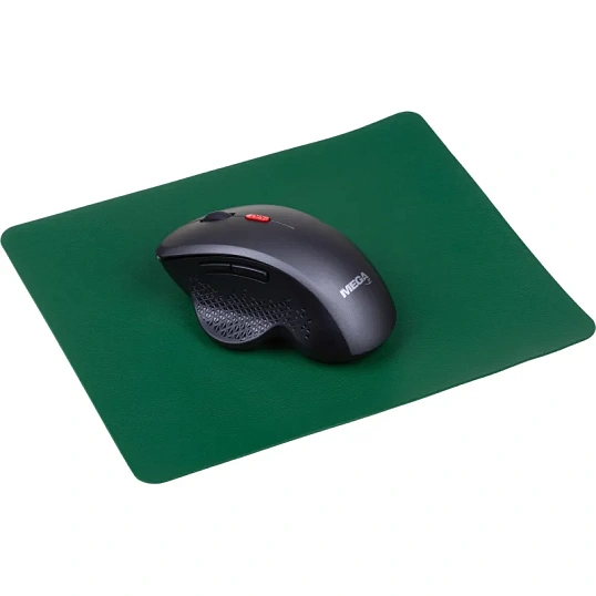 Коврик для мыши  HMP0006 иск.кожа/22х18х0,12/зеленый