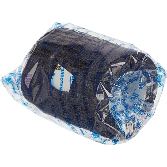 Бинт самофикс эласт 4м х 6см синий Вариант ШК61034