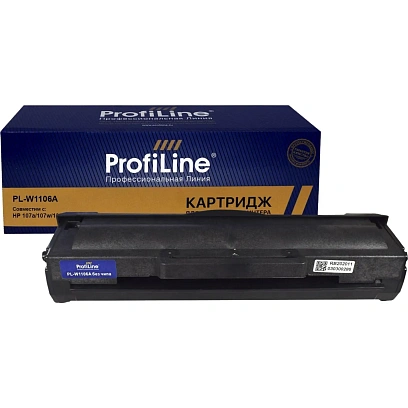 Картридж лазерный Profiline W1106A чер. для HP 107a/MFP 135a