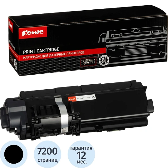 Тонер-картридж Комус TK-1178 ASIA чер. для Kyocera Ecosys M2040DN