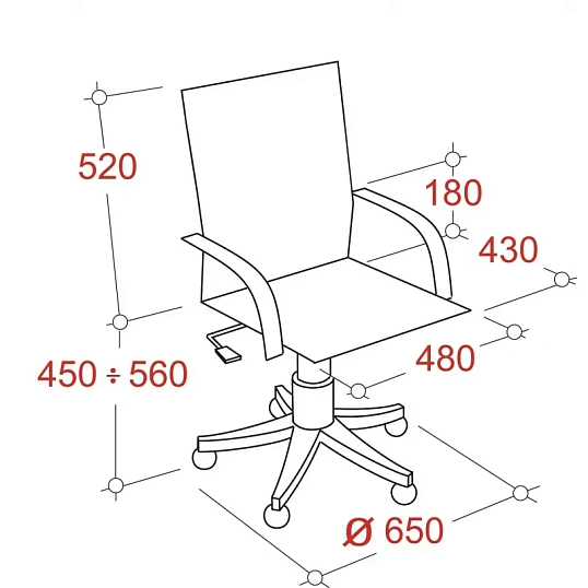 Кресло VB_EChair-563 TPU к/з черный, металл (детали в спинке)