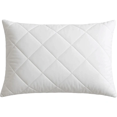 Подушка 50х68,стеганый чехол без молнии,600 г,СХМн-57-4