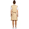 Фартук сарафан Маркет Мастер  цвет бежевый/шоколадный