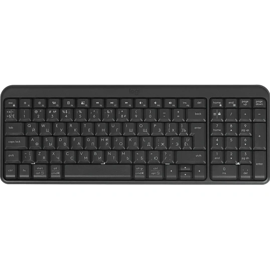 Клавиатура беспроводная Logitech K250 BT Graphite русская раскл(920-013452)