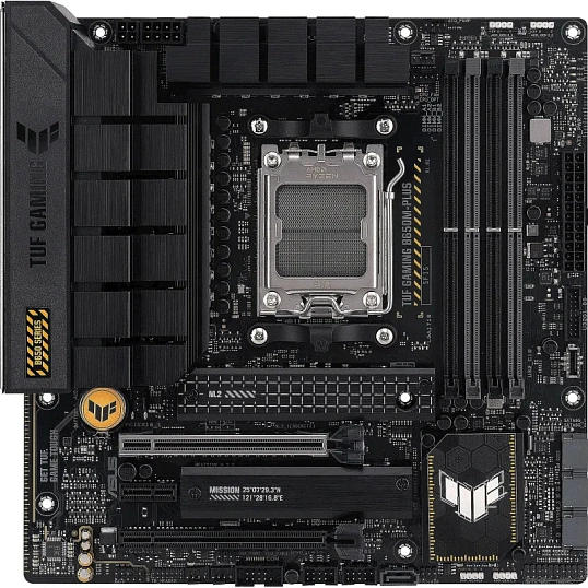 Материнская плата ASUS TUF GAMING B650M-PLUS, AM5, B650, 4xDDR5, mATX