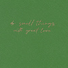 Ежедневник недатированный зеленый, А5 136 л., Do small things, ATTACHE