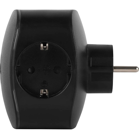 Разветвитель ЭРА SP-3e-3USBAC-B 16А черный (Б0069082)