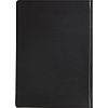 Ежедневник недатированный А5+, 136л, VELVET черный  3-115/04