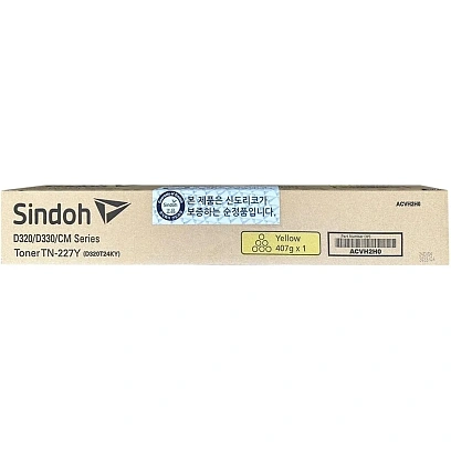 Тонер-картридж Sindoh D320T24KY желтый