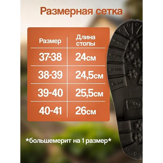 Сапоги женские Аврора цв. черный ЭВА р.38-39