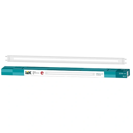 Лампа светодиодная IEK ECO T8 LLE-T8-10-230-40-G13 10Вт 230В 4000К G13
