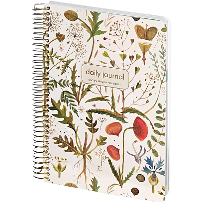 Ежедневник недатированный НА CUTE DIARY А5,BV,136,ЛУГ.ТР,зол.греб,3-701/11