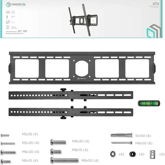 Кронштейн для телевизора Onkron UT4 55-100, наклонный