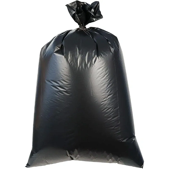 Мешки для мусора ПВД Элементари 180л 38мкм 10шт/рул черные 88х106см