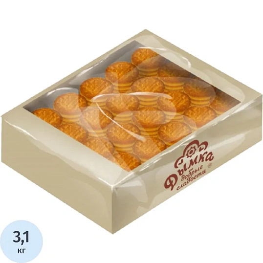 Печенье Дымка Апельсин, 3,1кг/уп