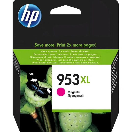 Картридж струйный HP 953XL F6U17AE пурп. пов.емк. OJ Pro 8210/8720