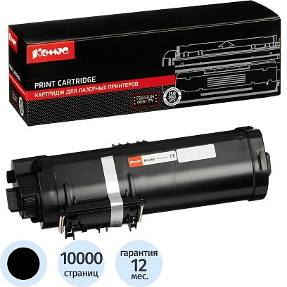 Тонер-картридж Комус TK-1260 чер.для Kyocera ECOSYS PA4000x/PA4000wx