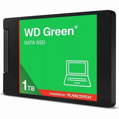 SSD накопитель WD Green 1Tb 2.5, SATA  (WDS100T5G0A)
