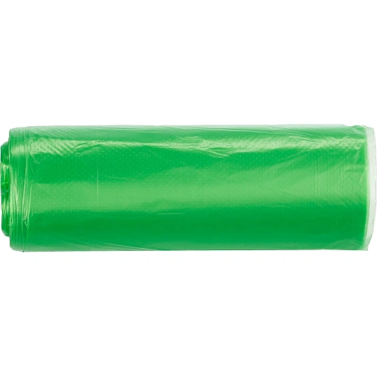 Мешки для мусора ПНД 30л 10мкм 30 шт/рул зеленые 50x60см Luscan Bio