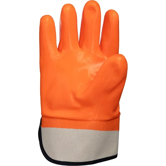 Перчатки защитные TOPFORT МБС утепл. Шелдер ПВХ КП, морозостойкий ПВХ р.10