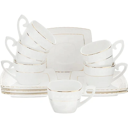 Набор кофейный Снежная королева 6перс 12предм 90мл