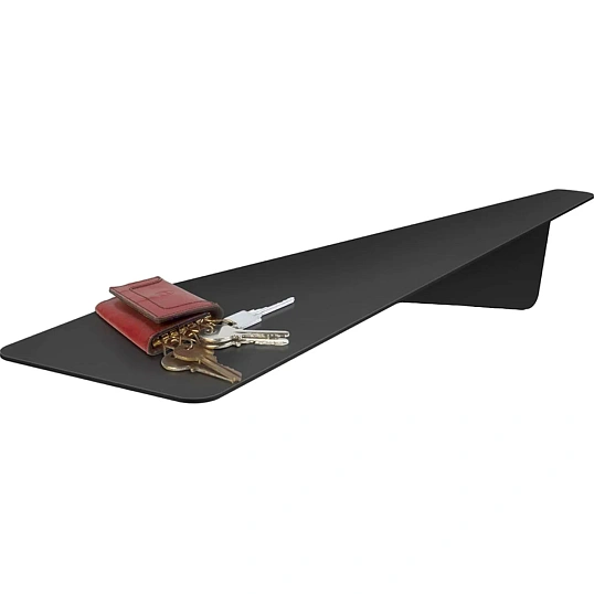 Полка KD настенная Айр Плэйс-1, каркас черный