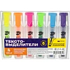 Набор текстовыделителей РДК с кристальным наконечником,6 цветов,НФ-00005107