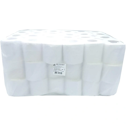 Бумага туалетная COMFY 1сл белая с тиснением перв целлюл 51м 72рул/уп
