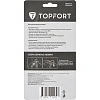 Нож раскройный TOPFORT роликовый, 45мм лезвие,ABS+TPR,гарда