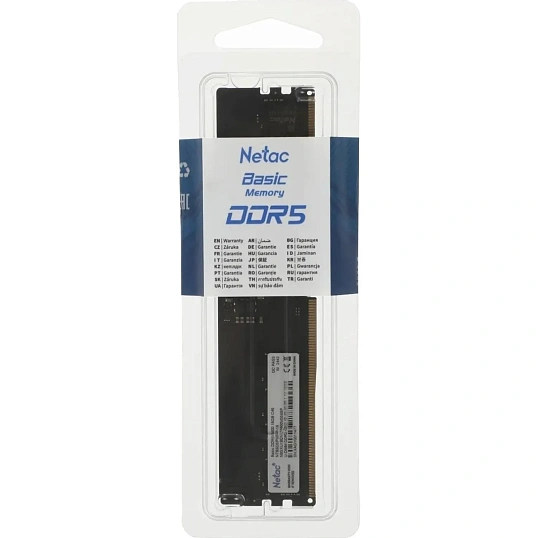 Модуль памяти Netac DIMM DDR5 16GB 5600Мгц (NTBSD5P56SP-16)