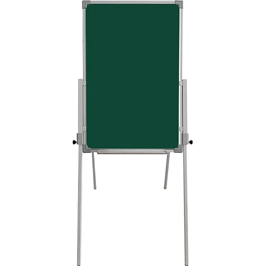 Флипчарт мольберт двусторонний комбинир.BoardSYS, h 1,0м, алюм.цветная рама