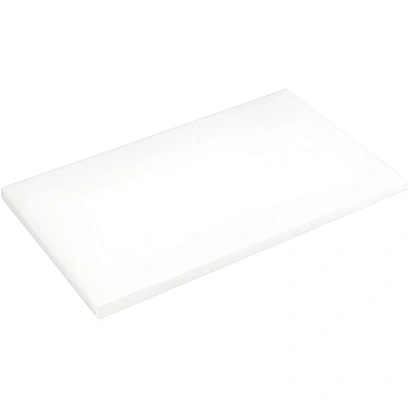 Доска разделочная 400х300мм h12мм, белая 40030012W