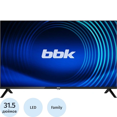 Телевизор BBK 32LEX-7191/FTS2C, FHD, смарт (Android)