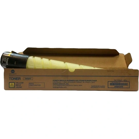 Тонер-картридж Konica-MinoltaC258/C308/C368(A8DA25H)желTN-324Y,емк 50% отст