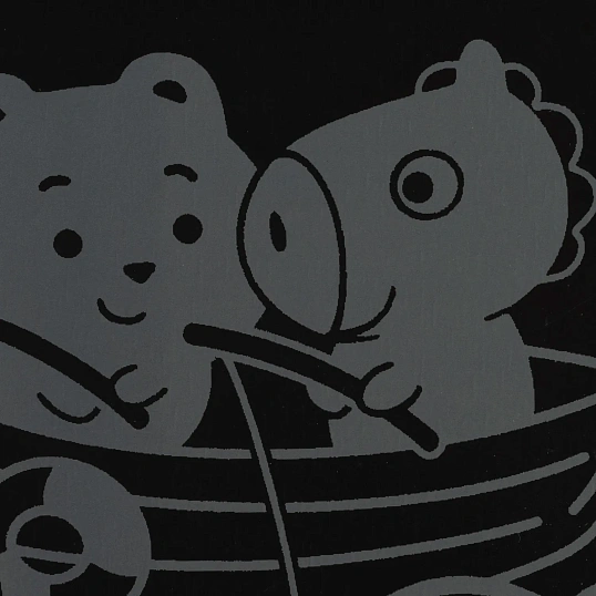 Гравюра малая набор для творчества Стикерняшки На рыбалке, Золото,Гро-008