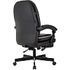 Кресло VB_EChair 668 PU P черный эко.кожа подст.для ног