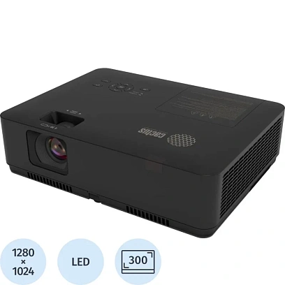 Проектор Cactus CS-S2.B 3LCD 40000Lm LS 4000Lm ANSI 15000:1 (10000час)